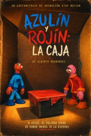 Azulín y Rojín: la caja
