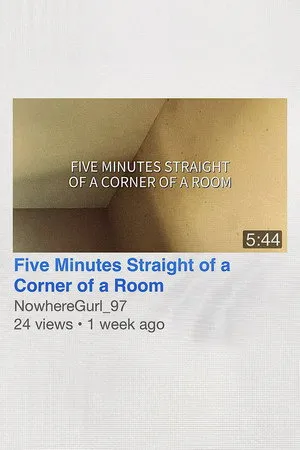 Five Minutes Straight of a Corner of a Room
